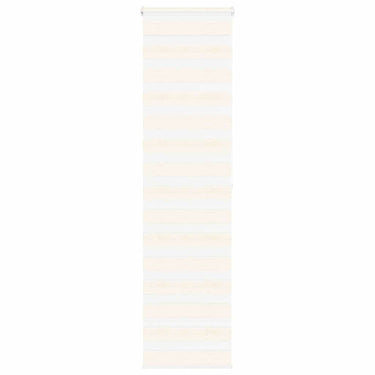 Vidaxl zebra rolgordijn 65x200 cm stofbreedte 60,9 cm marmerbeige
