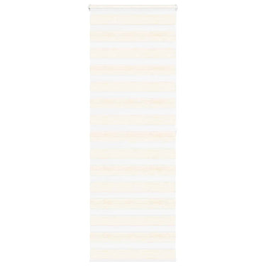 Vidaxl zebra rolgordijn 90x200 cm stofbreedte 85,9 cm marmerbeige