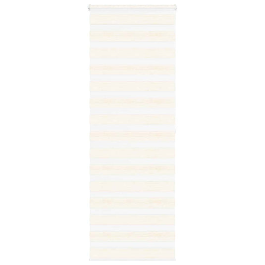 Vidaxl zebra rolgordijn 90x200 cm stofbreedte 85,9 cm marmerbeige