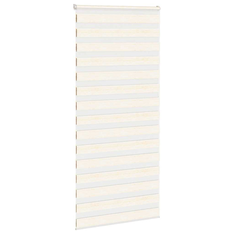 Load image into Gallery viewer, Vidaxl zebra rolgordijn 95x200 cm stofbreedte 90,9 cm marmerbeige
