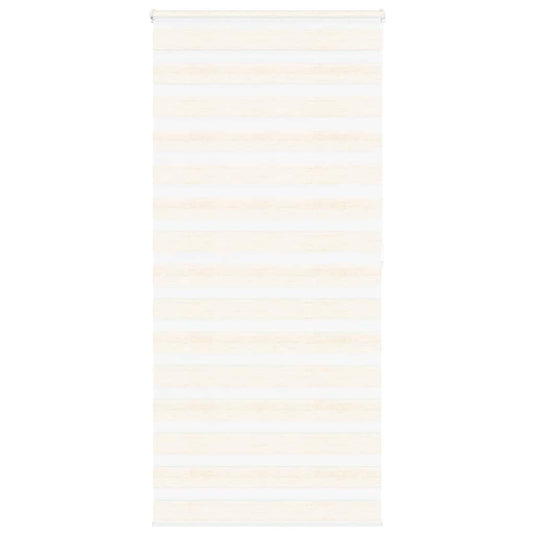 Vidaxl zebra rolgordijn 100x200 cm stofbreedte 95,9 cm marmerbeige