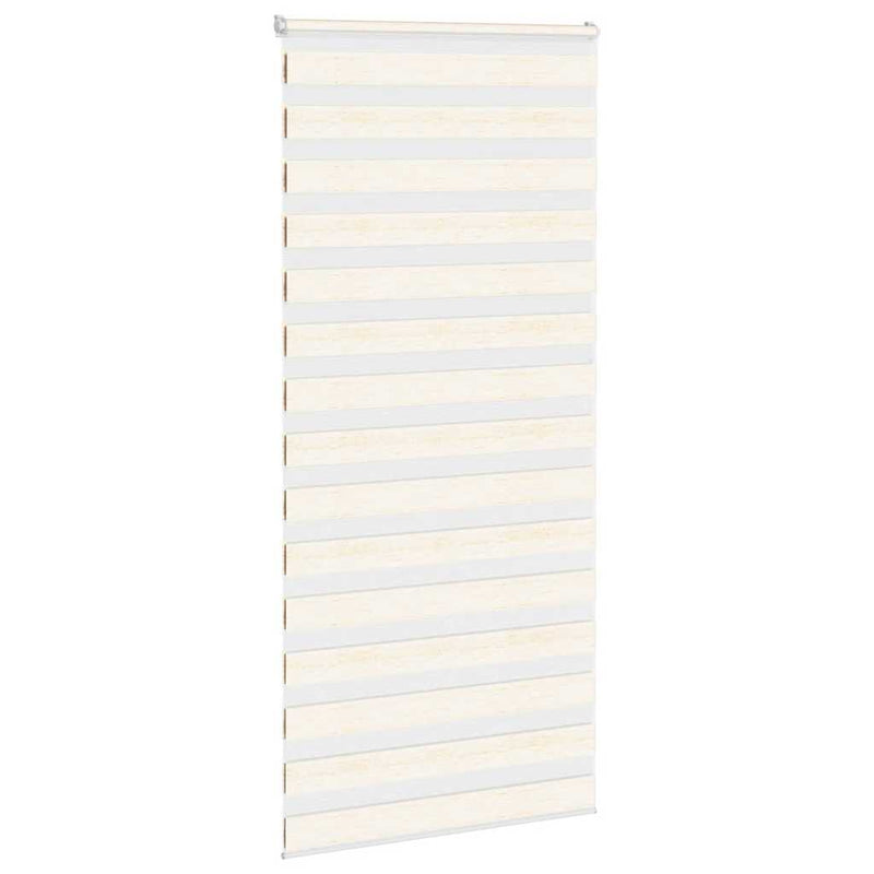 Load image into Gallery viewer, Vidaxl zebra rolgordijn 100x200 cm stofbreedte 95,9 cm marmerbeige
