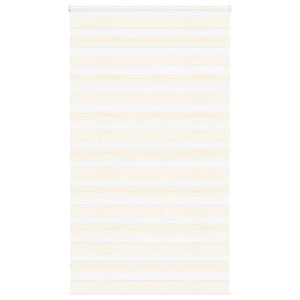 Vidaxl zebra rolgordijn 120x200 cm stofbreedte 115,9 cm marmerbeige