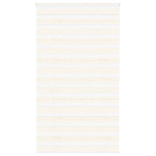Vidaxl zebra rolgordijn 120x200 cm stofbreedte 115,9 cm marmerbeige