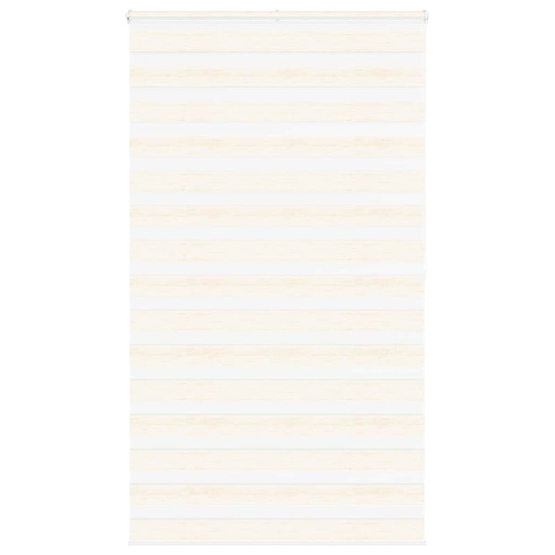 Afbeelding laden in galerijviewer, Vidaxl zebra rolgordijn 125x200 cm stofbreedte 120,9 cm marmerbeige
