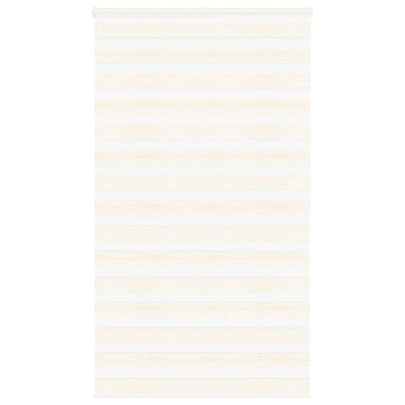 Afbeelding laden in galerijviewer, Vidaxl zebra rolgordijn 130x200 cm stofbreedte 125,9 cm marmerbeige

