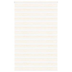 Vidaxl zebra rolgordijn 140x200 cm stofbreedte 135,9 cm marmerbeige