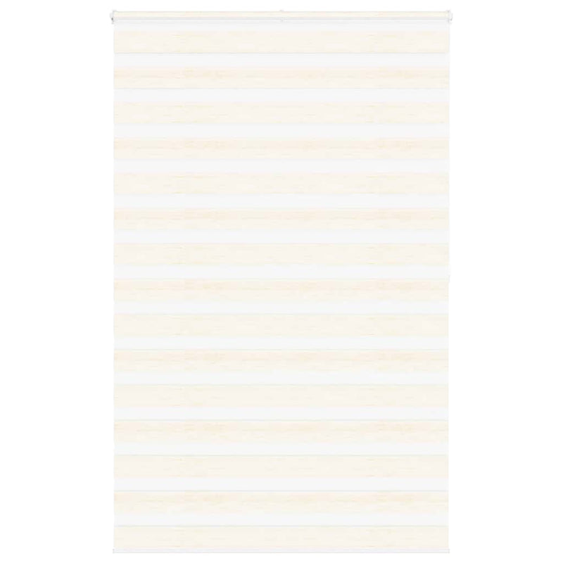 Afbeelding laden in galerijviewer, Vidaxl zebra rolgordijn 140x200 cm stofbreedte 135,9 cm marmerbeige
