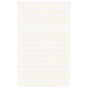 Vidaxl zebra rolgordijn 145x200 cm stofbreedte 140,9 cm marmerbeige