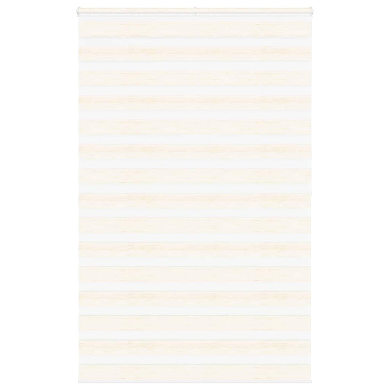Afbeelding laden in galerijviewer, Vidaxl zebra rolgordijn 145x200 cm stofbreedte 140,9 cm marmerbeige
