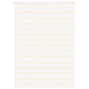 Vidaxl zebra rolgordijn 155x200 cm stofbreedte 150,9 cm marmerbeige