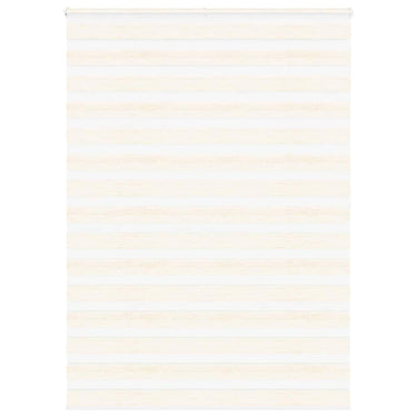 Vidaxl zebra rolgordijn 160x200 cm stofbreedte 155,9 cm marmerbeige