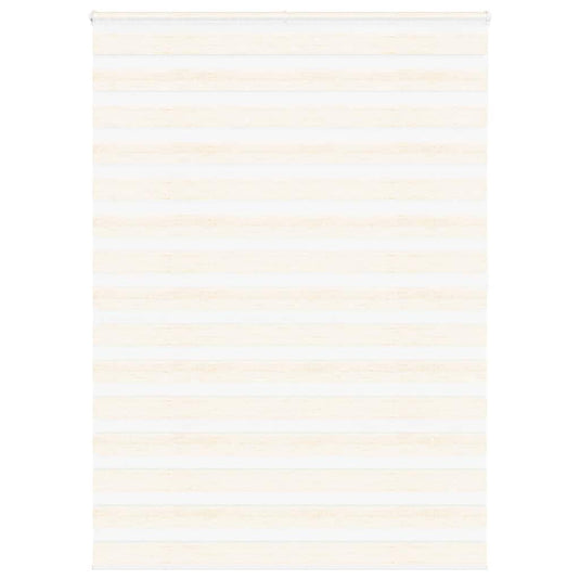 Vidaxl zebra rolgordijn 160x200 cm stofbreedte 155,9 cm marmerbeige