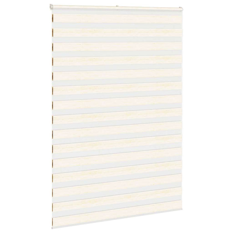 Load image into Gallery viewer, Vidaxl zebra rolgordijn 160x200 cm stofbreedte 155,9 cm marmerbeige
