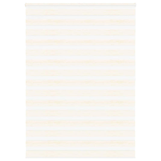 Vidaxl zebra rolgordijn 165x200 cm stofbreedte 160,9 cm marmerbeige