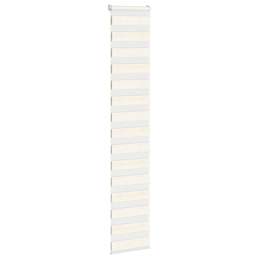 Vidaxl zebra rolgordijn 45x230 cm stofbreedte 40,9 cm marmerbeige