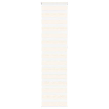 Vidaxl zebra rolgordijn 55x230 cm stofbreedte 50,9 cm marmerbeige