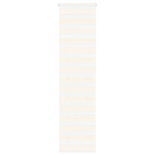 Vidaxl zebra rolgordijn 60x230 cm stofbreedte marmerbeige 55,9 cm