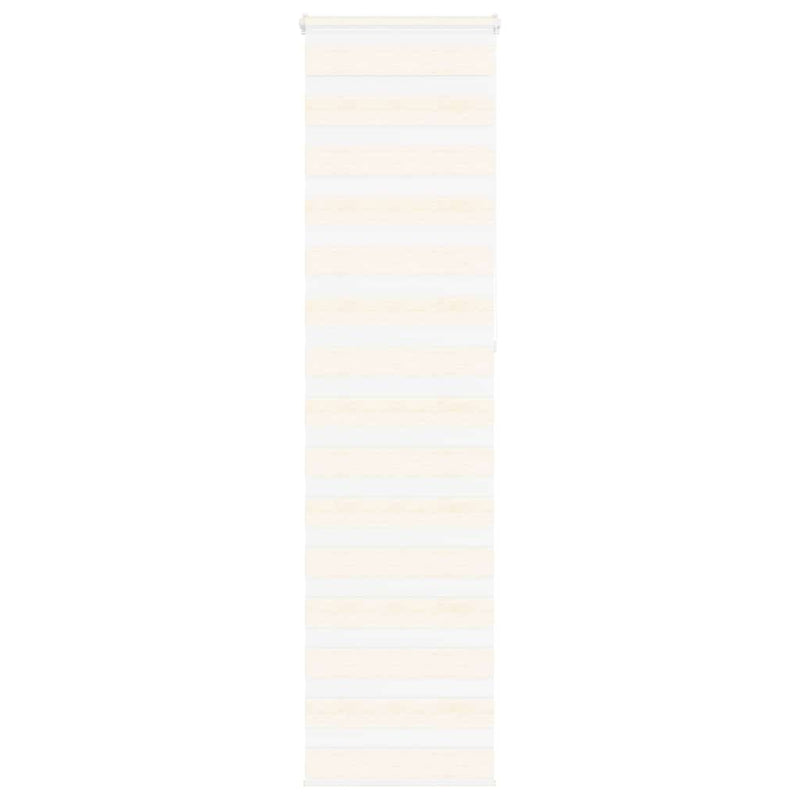 Load image into Gallery viewer, Vidaxl zebra rolgordijn 65x230 cm stofbreedte 60,9 cm marmerbeige
