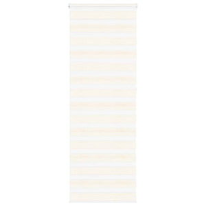 Vidaxl zebra rolgordijn 90x230 cm stofbreedte 85,9 cm marmerbeige