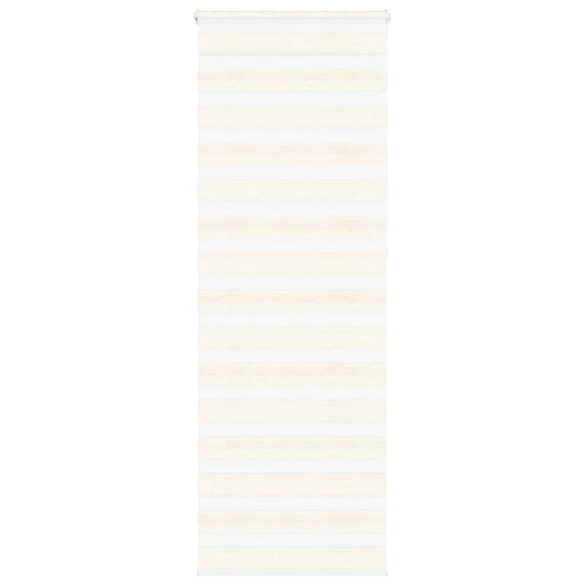 Vidaxl zebra rolgordijn 90x230 cm stofbreedte 85,9 cm marmerbeige