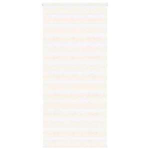 Vidaxl zebra blind 105x230cm stofbreedte 100,9cm polyester marmerbeige