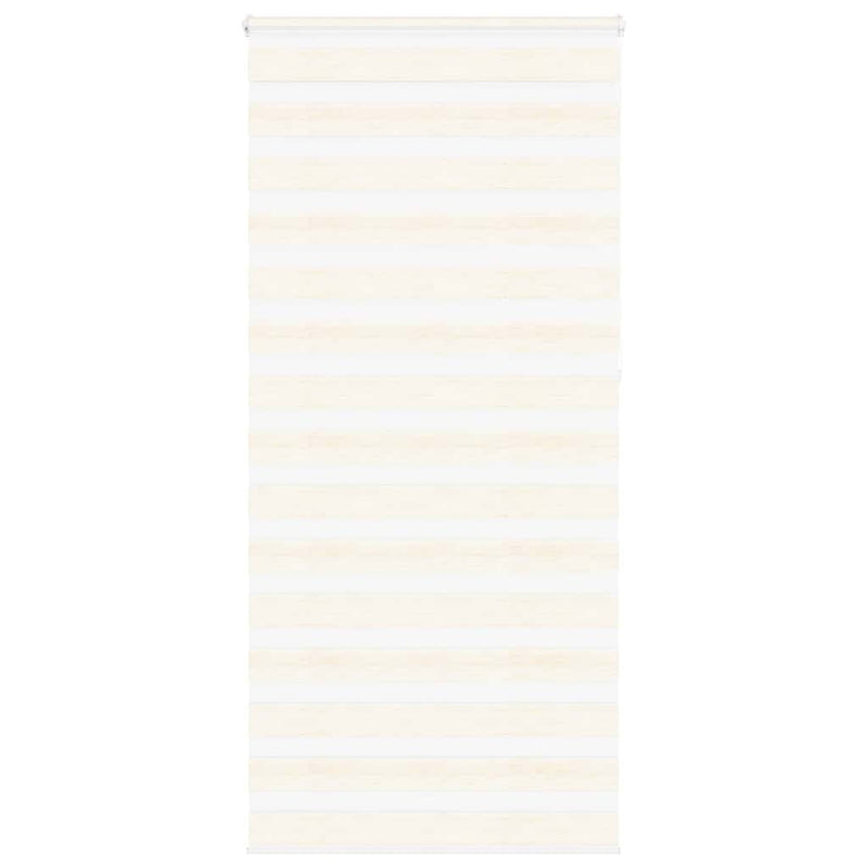 Afbeelding laden in galerijviewer, Vidaxl zebra rolgordijn 110x230 cm stofbreedte 105,9 cm marmerbeige
