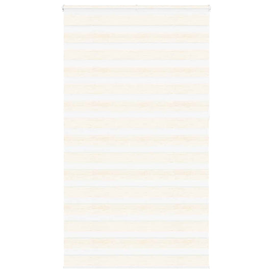 Vidaxl zebra rolgordijn 120x230 cm stofbreedte 115,9 cm marmerbeige