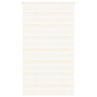 Vidaxl zebra rolgordijn 125x230 cm stofbreedte 120,9 cm marmerbeige