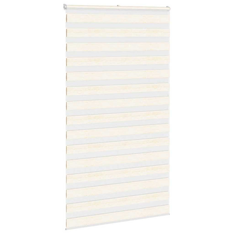 Load image into Gallery viewer, Vidaxl zebra rolgordijn 125x230 cm stofbreedte 120,9 cm marmerbeige
