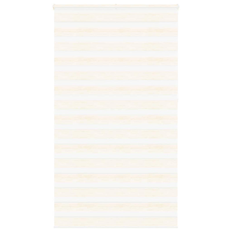 Afbeelding laden in galerijviewer, Vidaxl zebra rolgordijn 135x230 cm stofbreedte 130,9 cm marmerbeige
