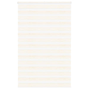 Vidaxl zebra blind 145x230cm stofbreedte 140,9cm polyester marmerbeige