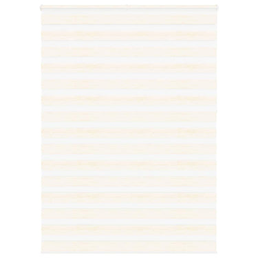 Vidaxl zebra rolgordijn 155x230 cm stofbreedte 150,9 cm marmerbeige