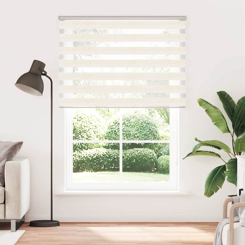Afbeelding laden in galerijviewer, Vidaxl zebra blind marmer beige 160x230 cm stofbreedte 155,9 cm polyester
