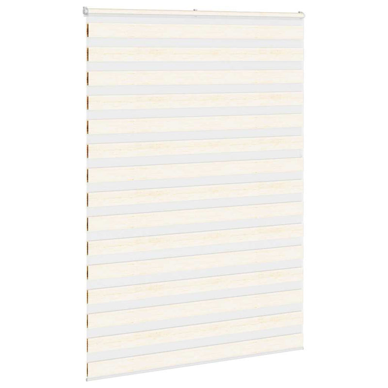 Afbeelding laden in galerijviewer, Vidaxl zebra blind marmer beige 160x230 cm stofbreedte 155,9 cm polyester
