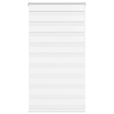 Vidaxl zebra blind 70x100 cm stofbreedte 65,9 cm polyester wit