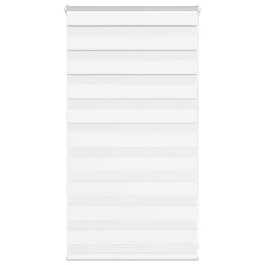 Vidaxl zebra blind 90x100 cm stofbreedte 85,9 cm polyester wit