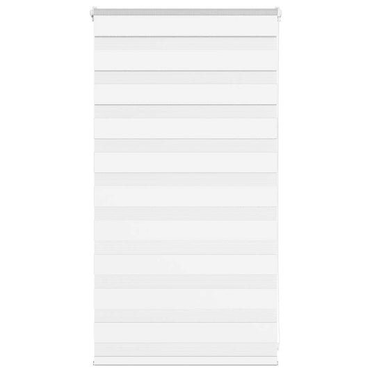 Vidaxl zebra blind 90x100 cm stofbreedte 85,9 cm polyester wit