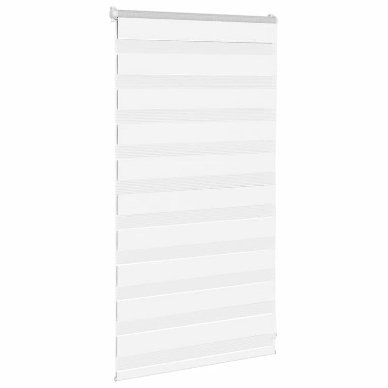 Afbeelding laden in galerijviewer, Vidaxl zebra blind 90x100 cm stofbreedte 85,9 cm polyester wit
