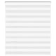 Vidaxl zebra blind 120x100 cm stofbreedte 115,9 cm polyester wit