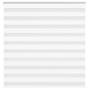 Vidaxl zebra blind 140x100 cm stofbreedte 135,9 cm polyester wit