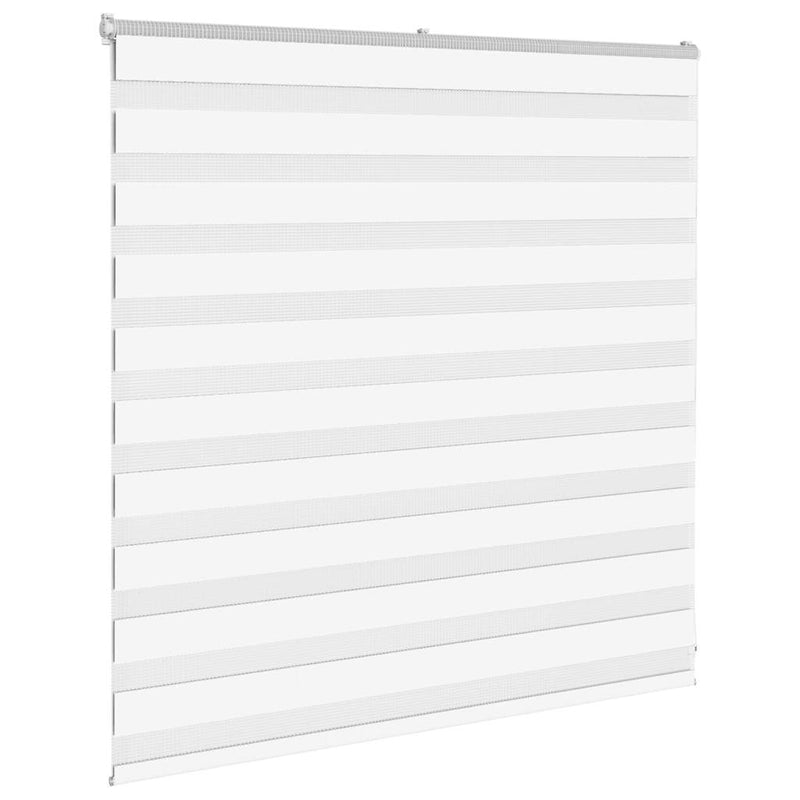 Chargez l'image dans la visionneuse de la galerie, Vidaxl zebra blind 140x100 cm stofbreedte 135,9 cm polyester wit
