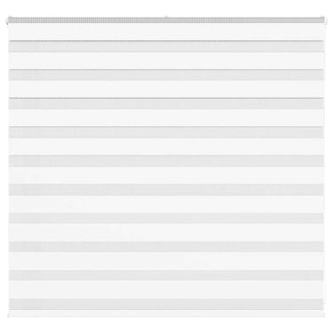 Vidaxl zebra blind 155x100 cm stofbreedte 150,9 cm polyester wit