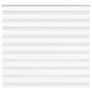 Vidaxl zebra blind 160x100 cm stofbreedte 155,9 cm polyester wit