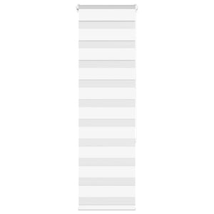Vidaxl zebra rolgordijn 50x150 cm stofbreedte 45,9cm polyester wit