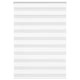 Vidaxl zebra rolgordijn 100x150 cm stofbreedte 95,9 cm polyester wit