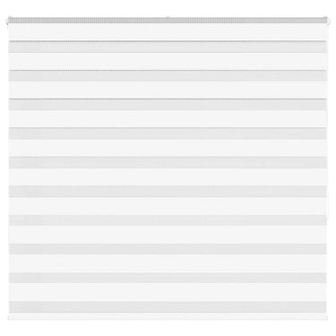 Vidaxl zebra rolgordijn 165x150 cm stofbreedte 160,9cm polyester wit