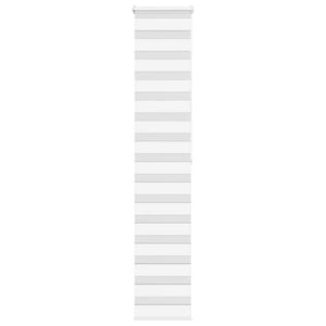 Vidaxl zebra rolgordijn 45x200 cm stofbreedte 40,9 cm polyester wit