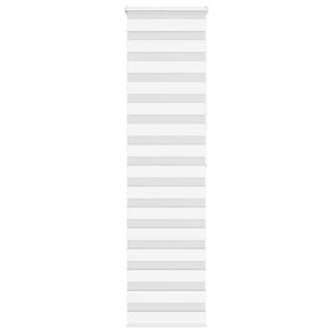Vidaxl zebra rolgordijn 60x200 cm stofbreedte 55,9 cm polyester wit