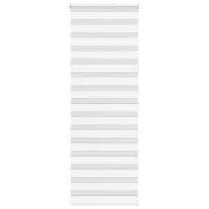 Vidaxl zebra rolgordijn 80x200 cm stofbreedte 75,9 cm polyester wit
